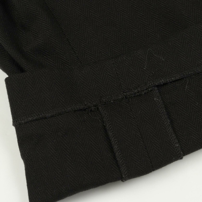 Maison Margiela 4 針腳純棉長褲 黑色 #38 二手女裝-8