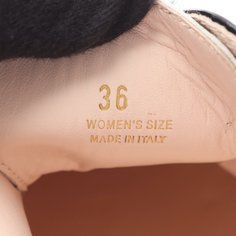 Roger Vivier Viv Go-Thick 厚底樂福鞋,黑色真皮,36 碼,二手女款-5