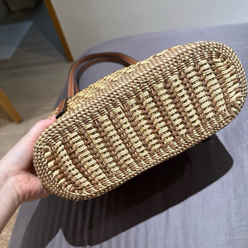 Loewe 草編肩背包-2