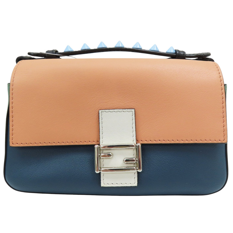 多色 牛皮 monster micro bucket 肩背包【FENDI 芬迪】 8M0371-1