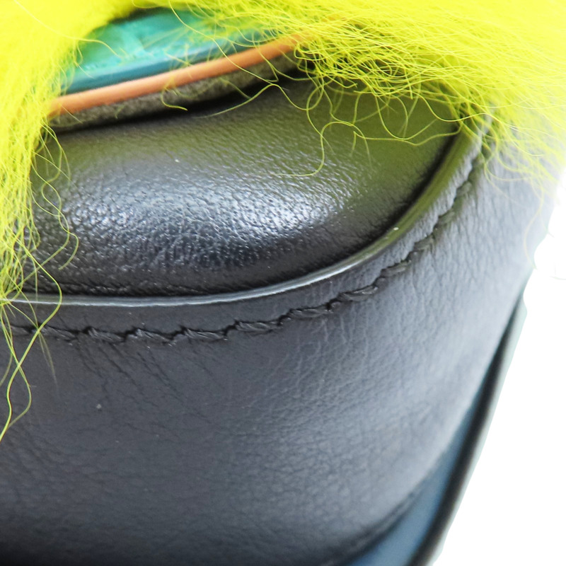 多色 牛皮 monster micro bucket 肩背包【FENDI 芬迪】 8M0371-10