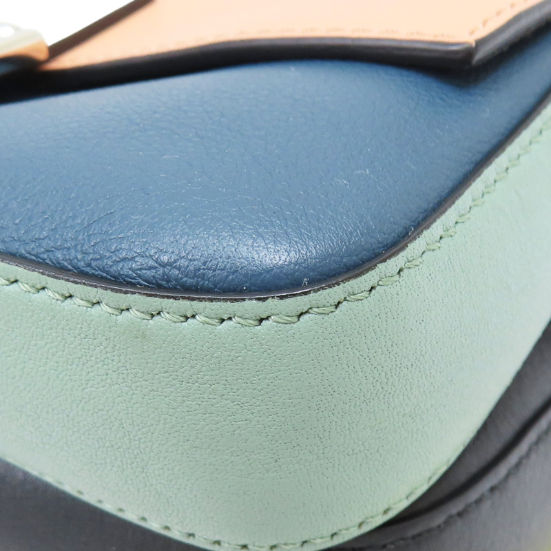 多色 牛皮 monster micro bucket 肩背包【FENDI 芬迪】 8M0371-12