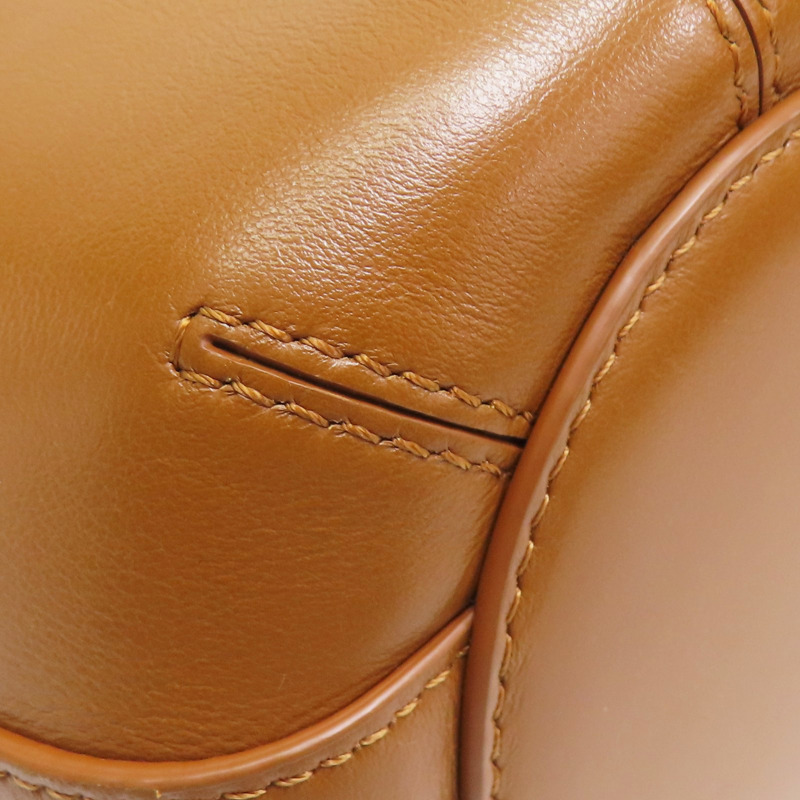 棕色 牛皮 水桶包【Chloe 克羅伊】 417783-10