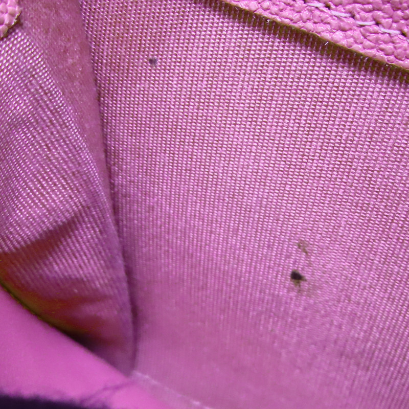 粉色 荔枝紋牛皮 BOY 扣式短夾 【CHANEL 香奈兒】-19