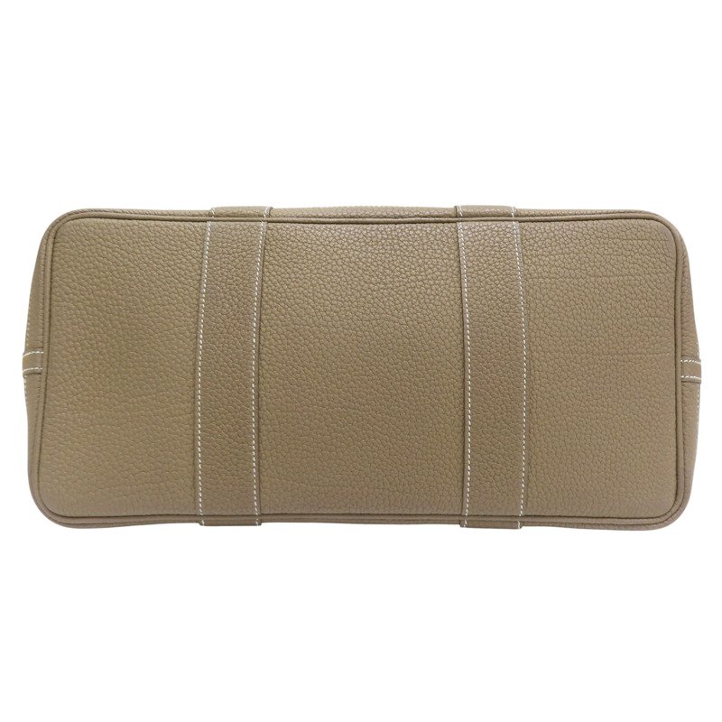 灰色 Negonda牛皮 Garden Party 36 C刻 手提包【HERMES 愛馬仕】 C刻/Etoupe-3