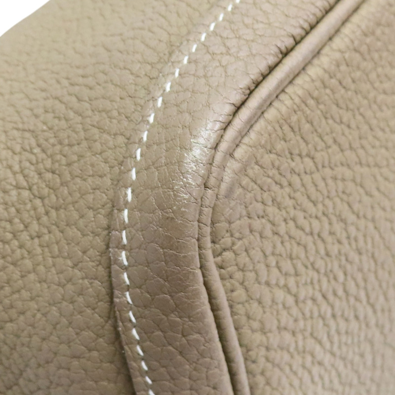 灰色 Negonda牛皮 Garden Party 36 C刻 手提包【HERMES 愛馬仕】 C刻/Etoupe-9