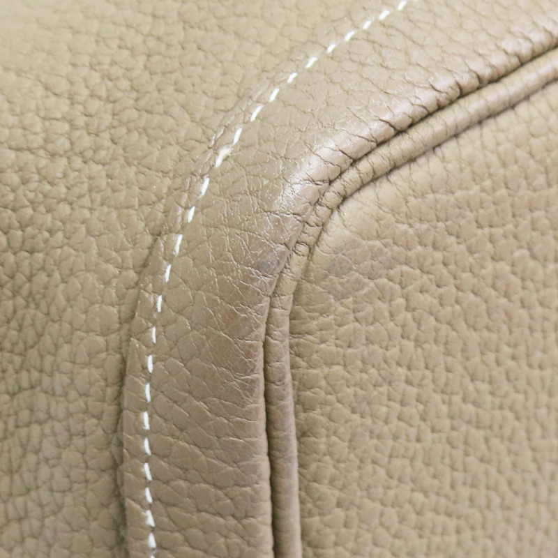 灰色 Negonda牛皮 Garden Party 36 C刻 手提包【HERMES 愛馬仕】 C刻/Etoupe-11