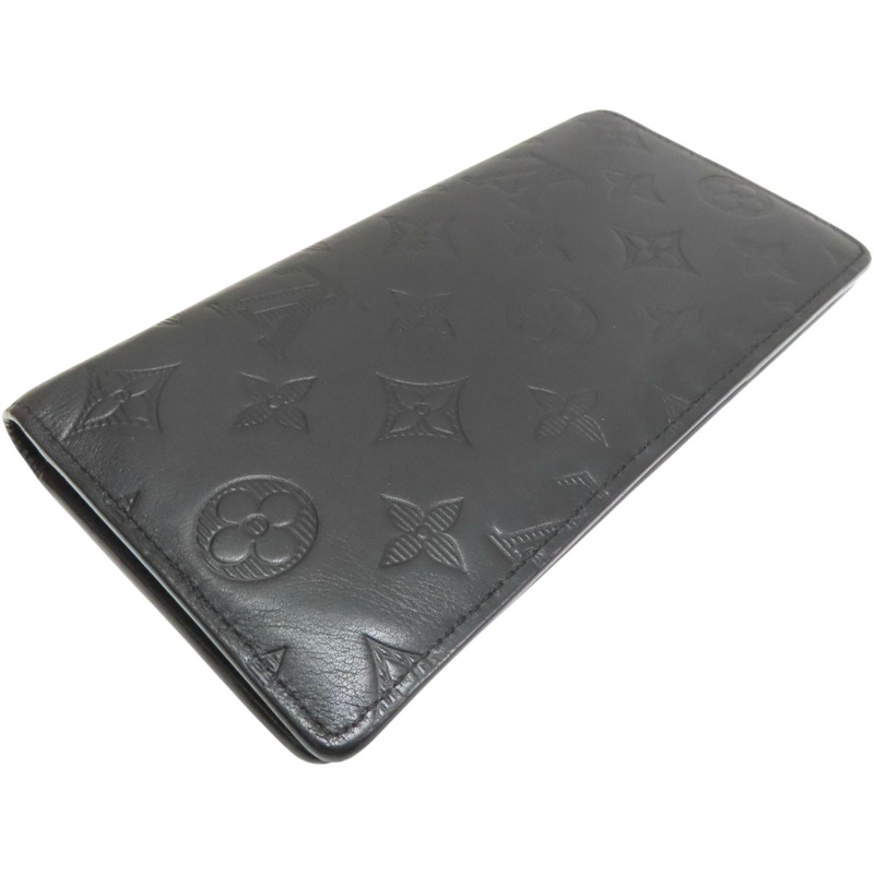 黑色 牛皮壓紋 Brazza 兩折 長夾 M62900【LOUIS VUITTON LV 路易威登】 M62900-3