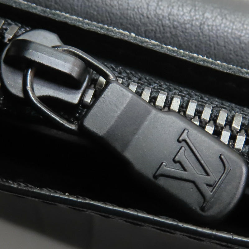 黑色 牛皮壓紋 Brazza 兩折 長夾 M62900【LOUIS VUITTON LV 路易威登】 M62900-19