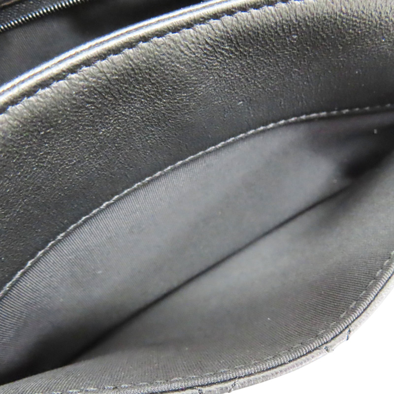 黑色 荔枝牛皮 肩背包 金釦【CHANEL 香奈兒】 A93344-6