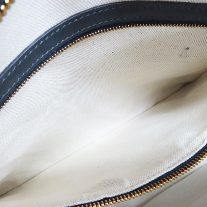 藍色 提花帆布 D-Vibe 保齡球包 兩用包【Dior 迪奧 】 M1341UTZQ-5