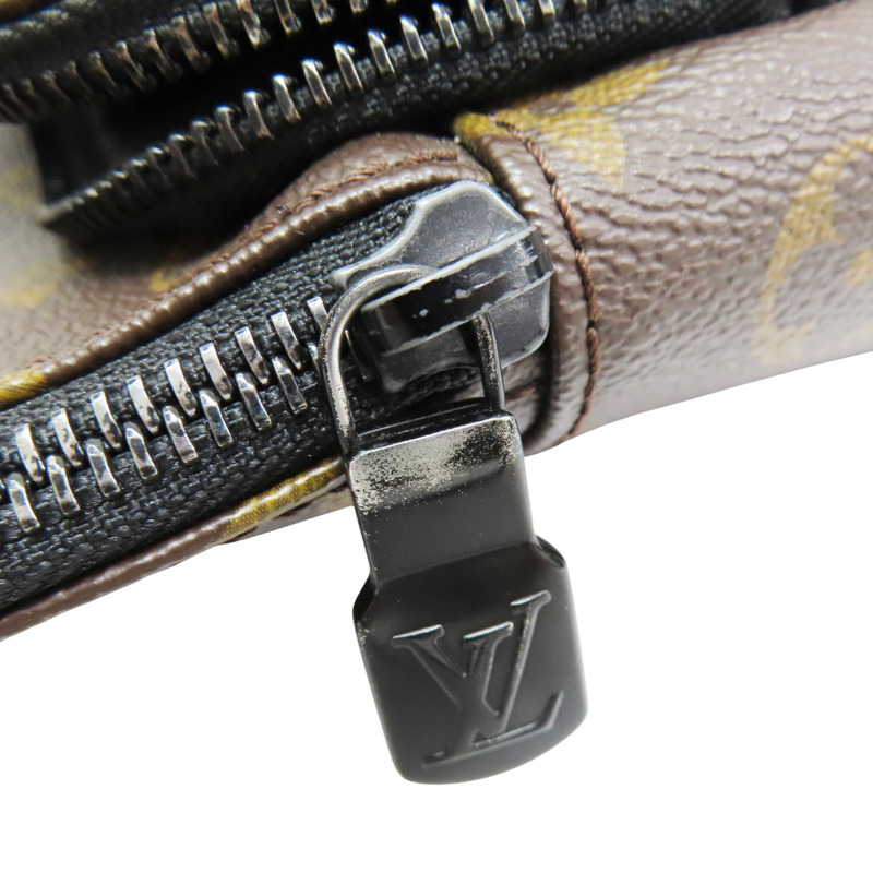 棕色 原花 帆布 Avenue 單肩包【LOUIS VUITTON LV 路易威登】 M45897-14