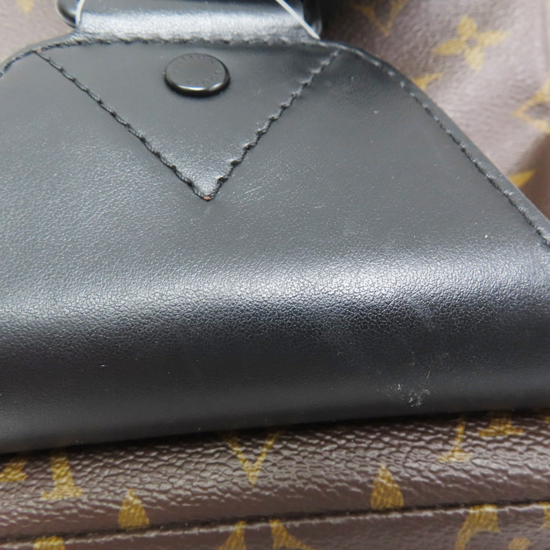 棕色 原花 帆布 Avenue 單肩包【LOUIS VUITTON LV 路易威登】 M45897-15