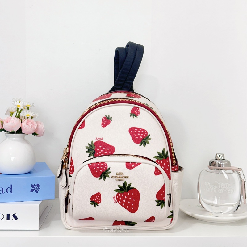 Coach 經典 雙拉鍊 小後背-0