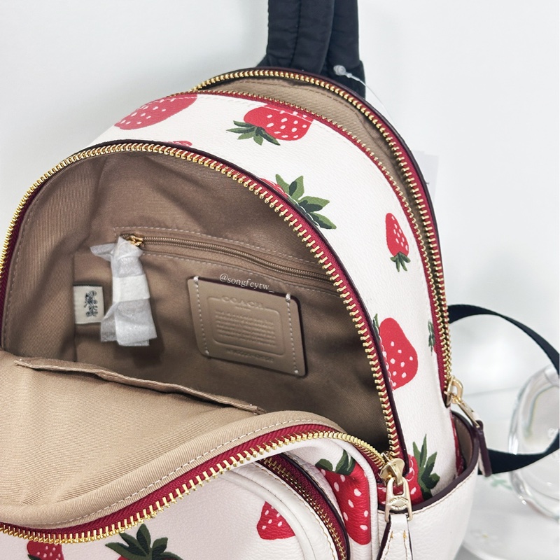 Coach 經典 雙拉鍊 小後背-4