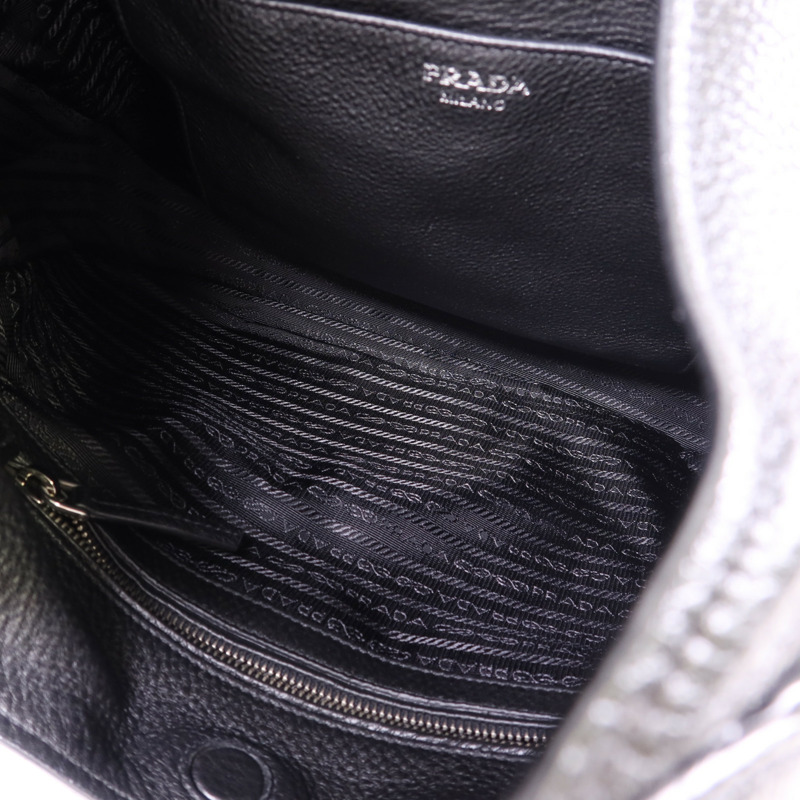 PRADA Daino皮革Hobo Bag肩背袋-5