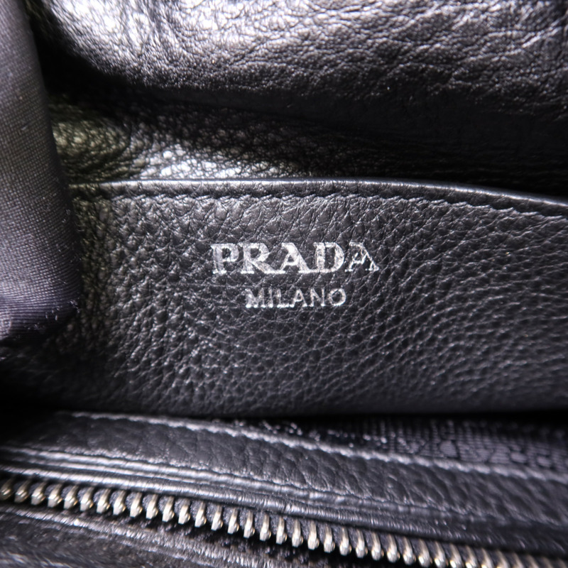 PRADA Daino皮革Hobo Bag肩背袋-6