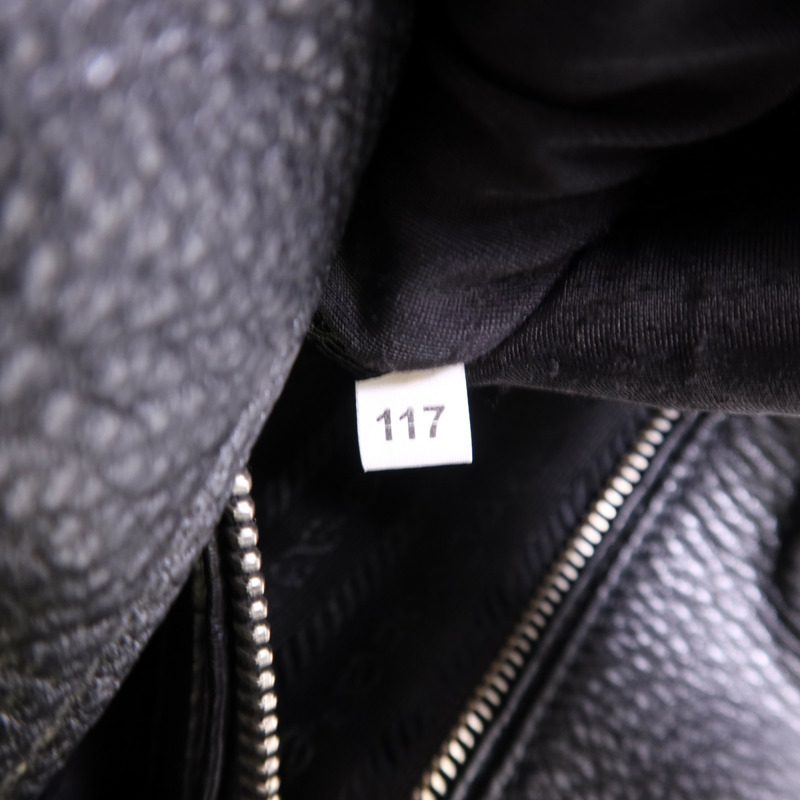 PRADA Daino皮革Hobo Bag肩背袋-7