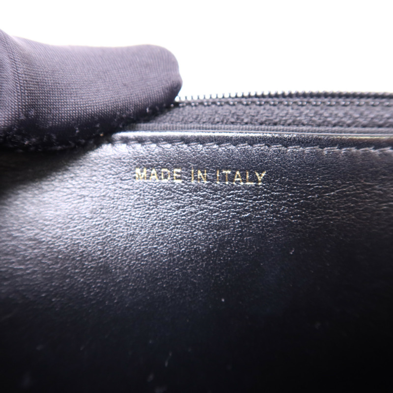 CHANEL 牛皮皮革Boy WOC Wallet On Chain金扣鏈帶肩背袋-7