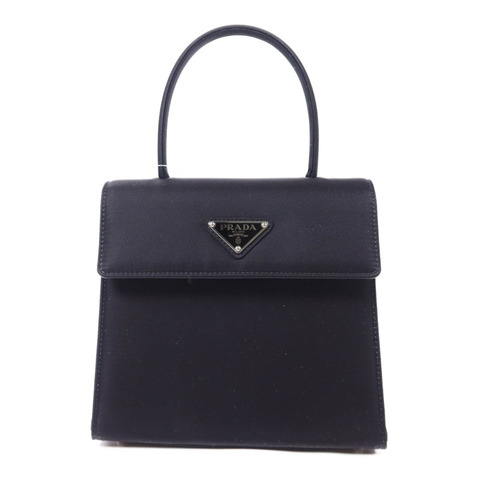 PRADA 尼龍Handbag銀扣手挽袋
