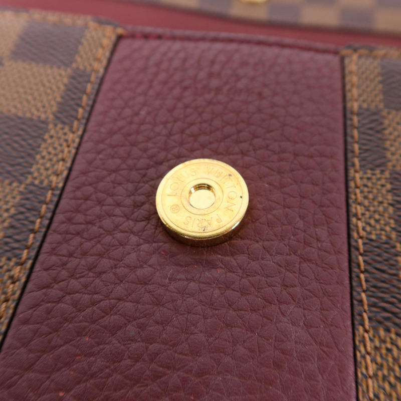 LOUIS VUITTON Damier Bond Street Magnolia金扣手挽肩背兩用袋-8