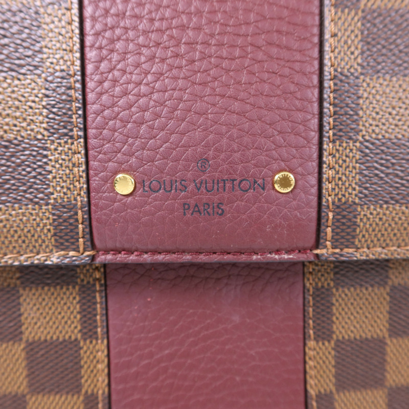 LOUIS VUITTON Damier Bond Street Magnolia金扣手挽肩背兩用袋-10