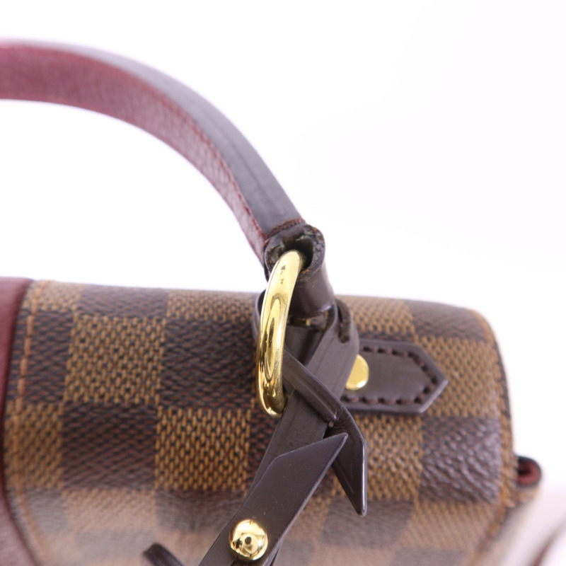 LOUIS VUITTON Damier Bond Street Magnolia金扣手挽肩背兩用袋-12