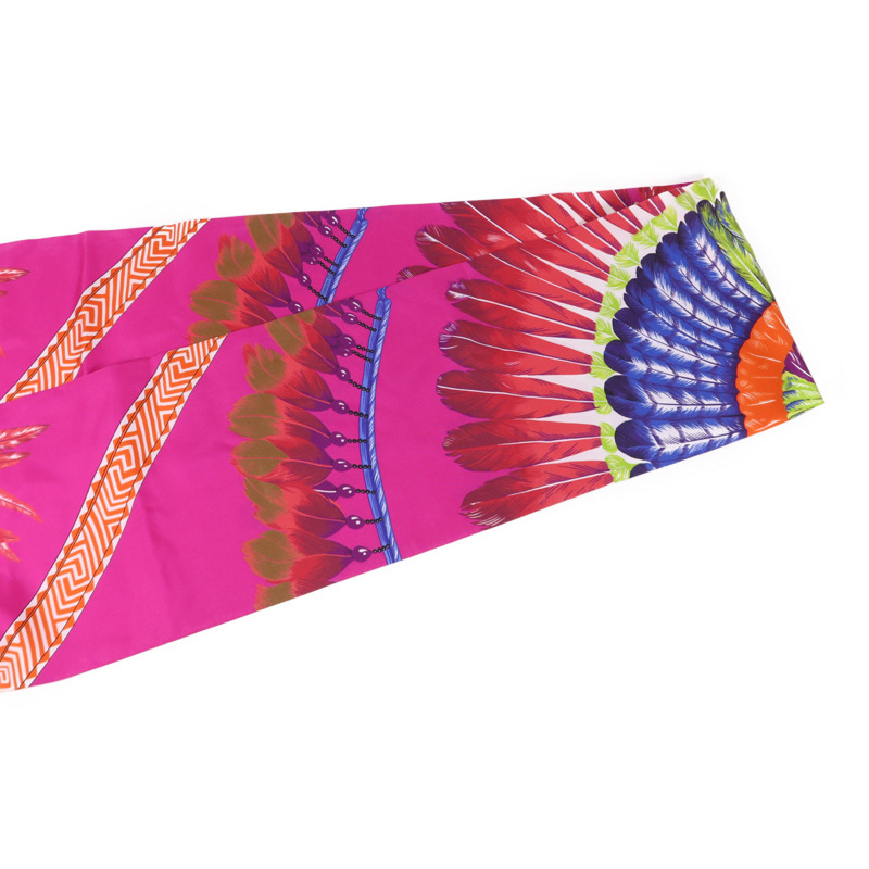 HERMES 絲質Maxi Twilly絲巾-2