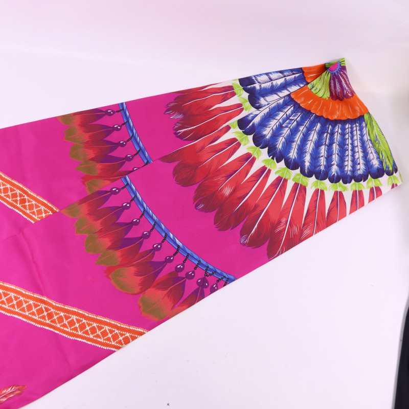 HERMES 絲質Maxi Twilly絲巾-3