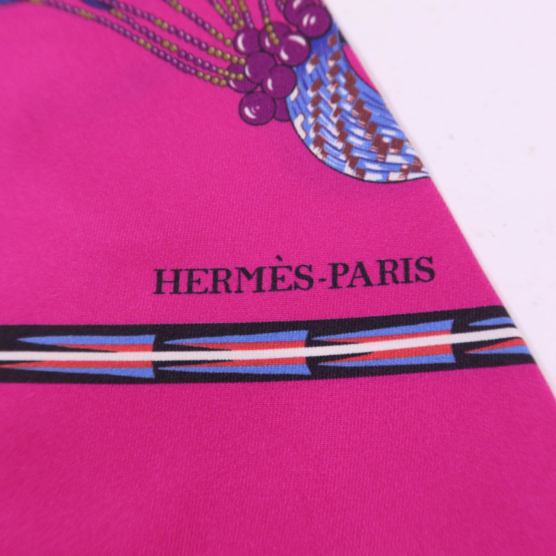 HERMES 絲質Maxi Twilly絲巾-6
