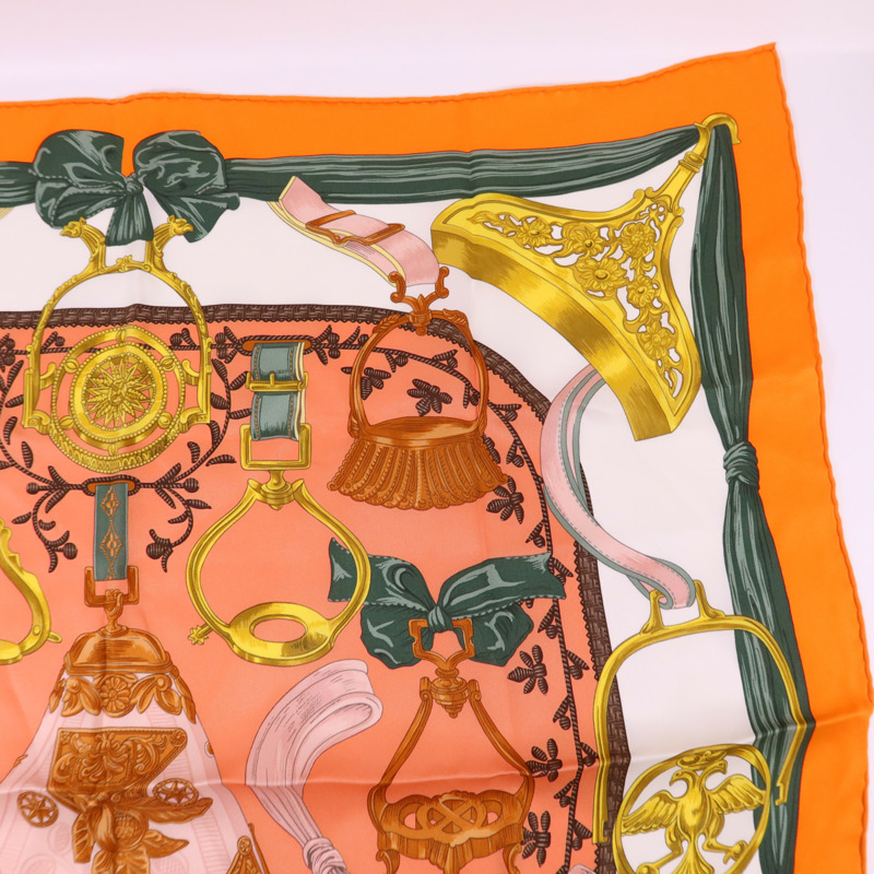 HERMES 絲質Scarf 65x65絲巾-3