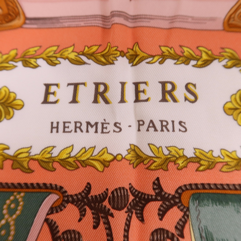 HERMES 絲質Scarf 65x65絲巾-6