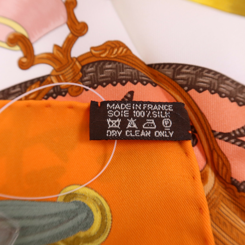 HERMES 絲質Scarf 65x65絲巾-8