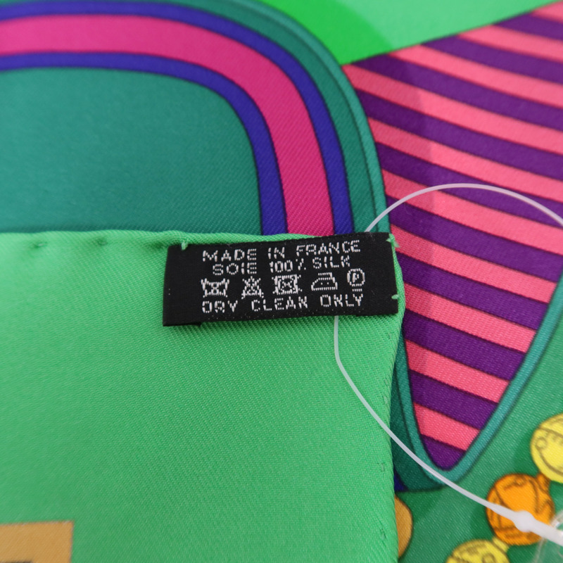 HERMES 絲質Scarf 90X90絲巾-8