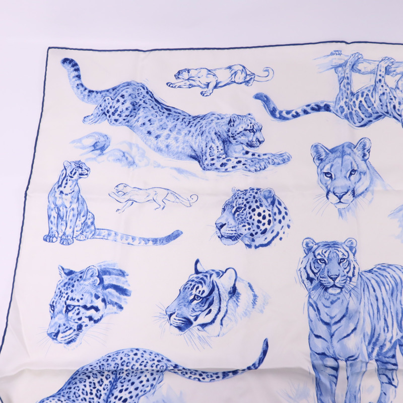 HERMES 絲質Scarf 90X90絲巾-2