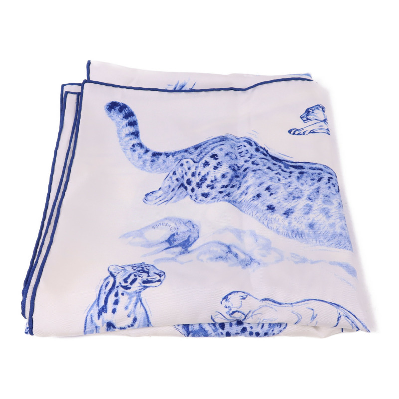 HERMES 絲質Scarf 90X90絲巾-9