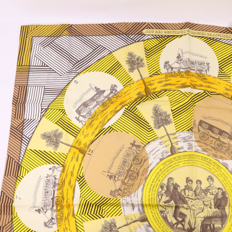 HERMES 絲質Scarf 90X90絲巾-2