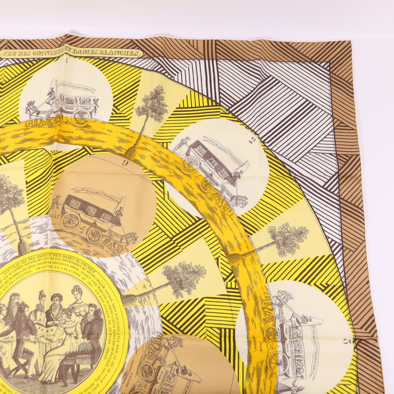 HERMES 絲質Scarf 90X90絲巾-3