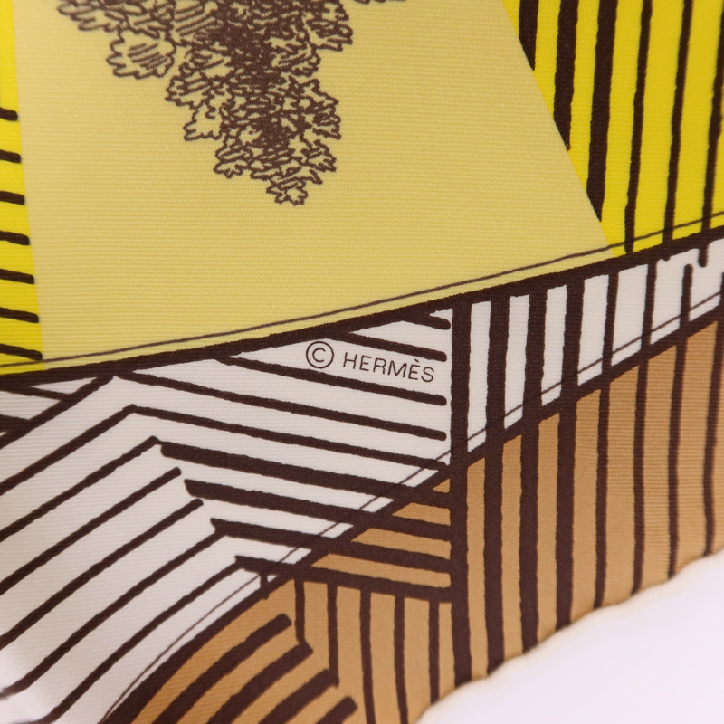 HERMES 絲質Scarf 90X90絲巾-7