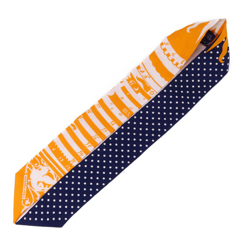 HERMES 絲質Twilly絲巾-3