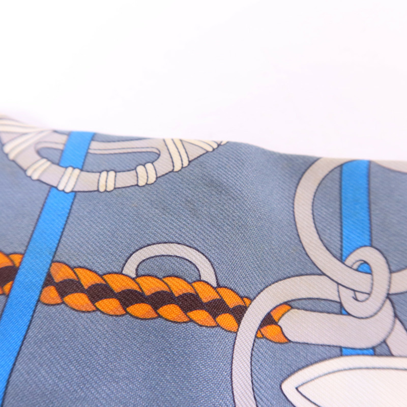 HERMES 絲質Twilly絲巾-9