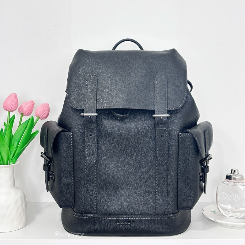 Coach 男款 掀蓋 後背包-0