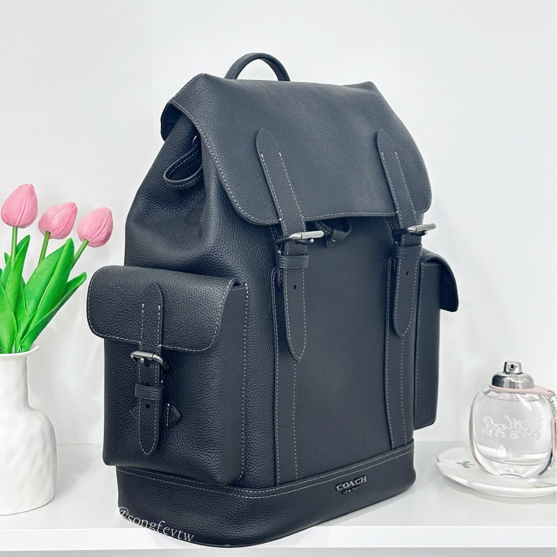 Coach 男款 掀蓋 後背包-1