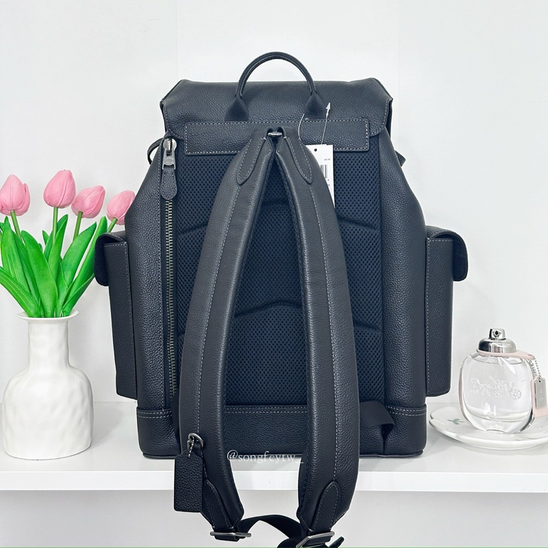 Coach 男款 掀蓋 後背包-2