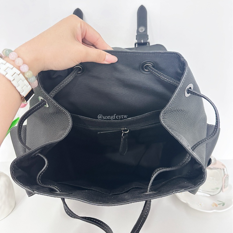 Coach 男款 掀蓋 後背包-3