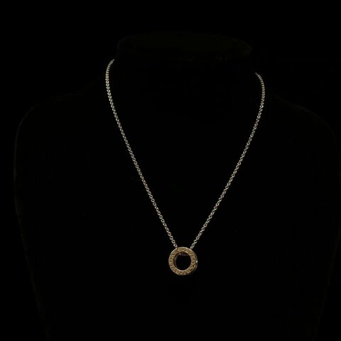 BVLGARI B.Zerol系列18K彈簧項鍊 98新 鍊長46cm