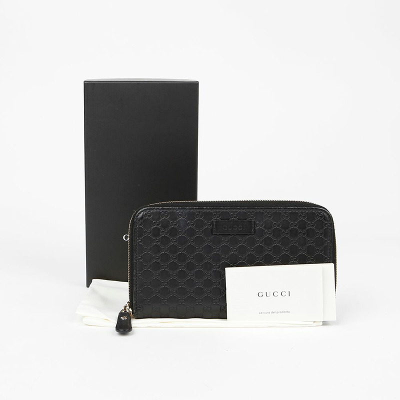 GUCCI Microshima 長版皮夾 449391-0