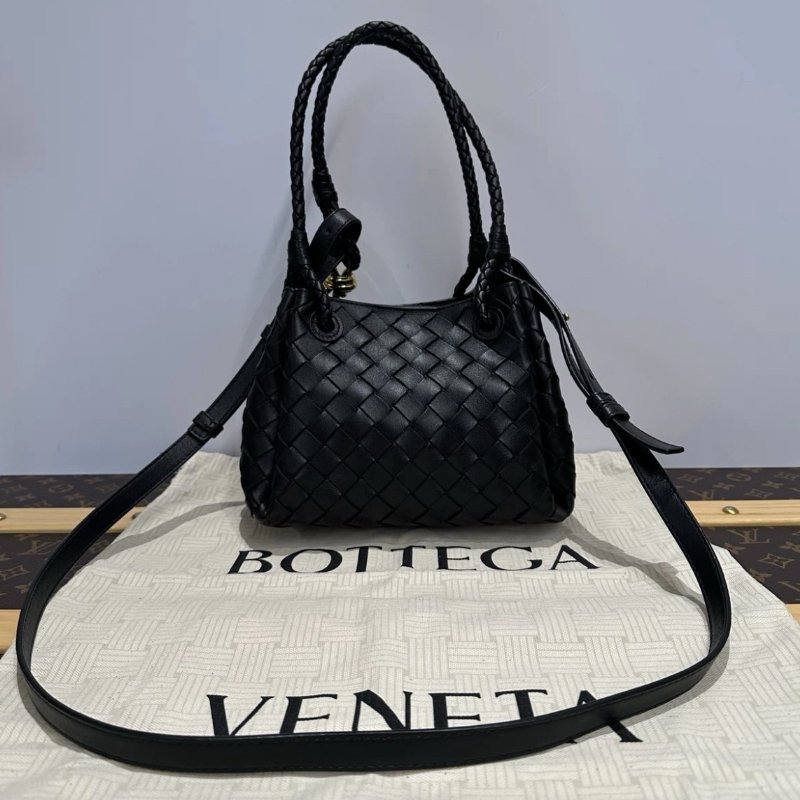 BV Parachute降落傘針織手提肩背斜背包21*17*16.5 98新配件塵袋-5