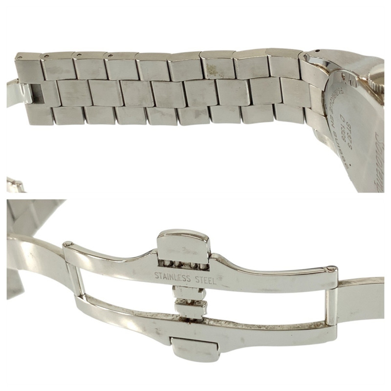 寶格麗 Solotempo 銀色不鏽鋼腕錶 ST37S,石英機芯,男士錶盤-4