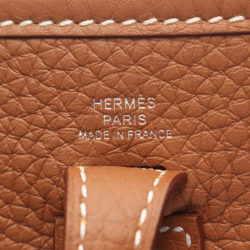 愛馬仕 Hermès Evelyn Amazon TPM 女士單背包,Taurillon Clemence 皮革,棕色-3